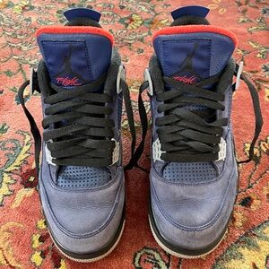 Jordan Men's Blue Sneakers